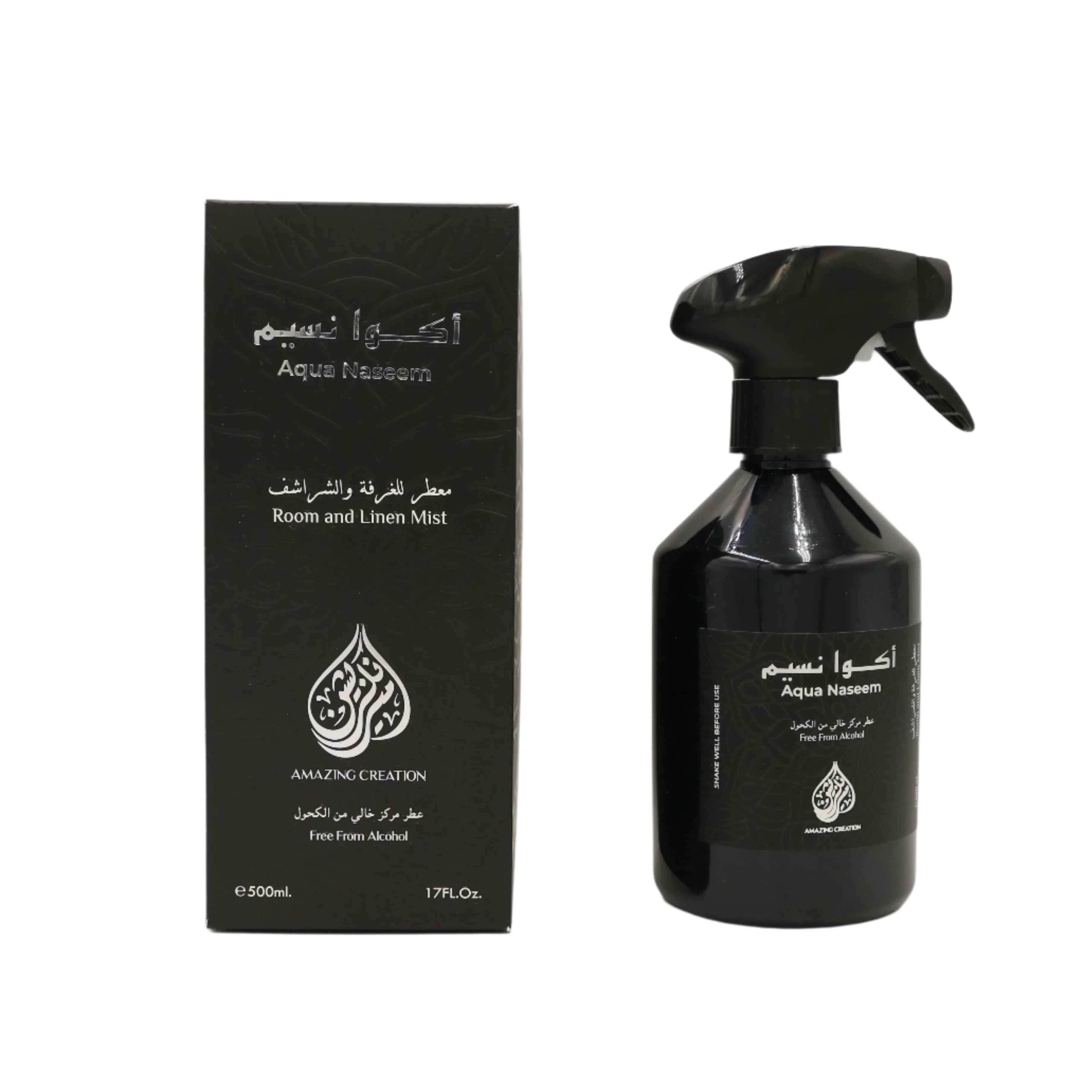 Aqua Naseem Room & Linen Mist Alcohol free 500ml