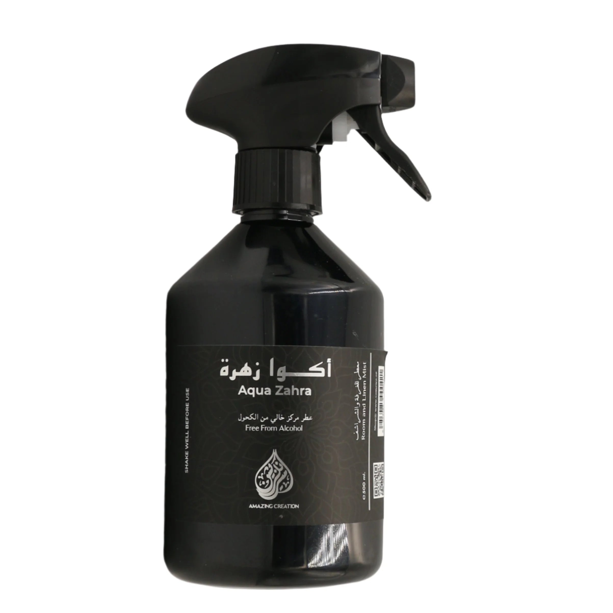 Aqua Zahra Room & Linen Mist Alcohol free 500ml
