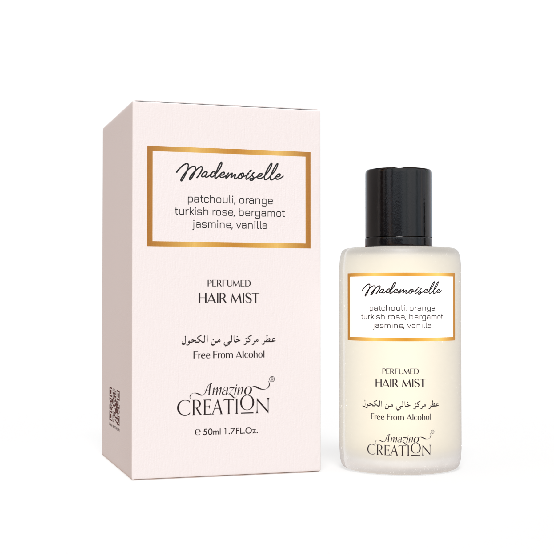Amazing Creation Mademoiselle Alcohol Free Hair Mist For Women 50ml