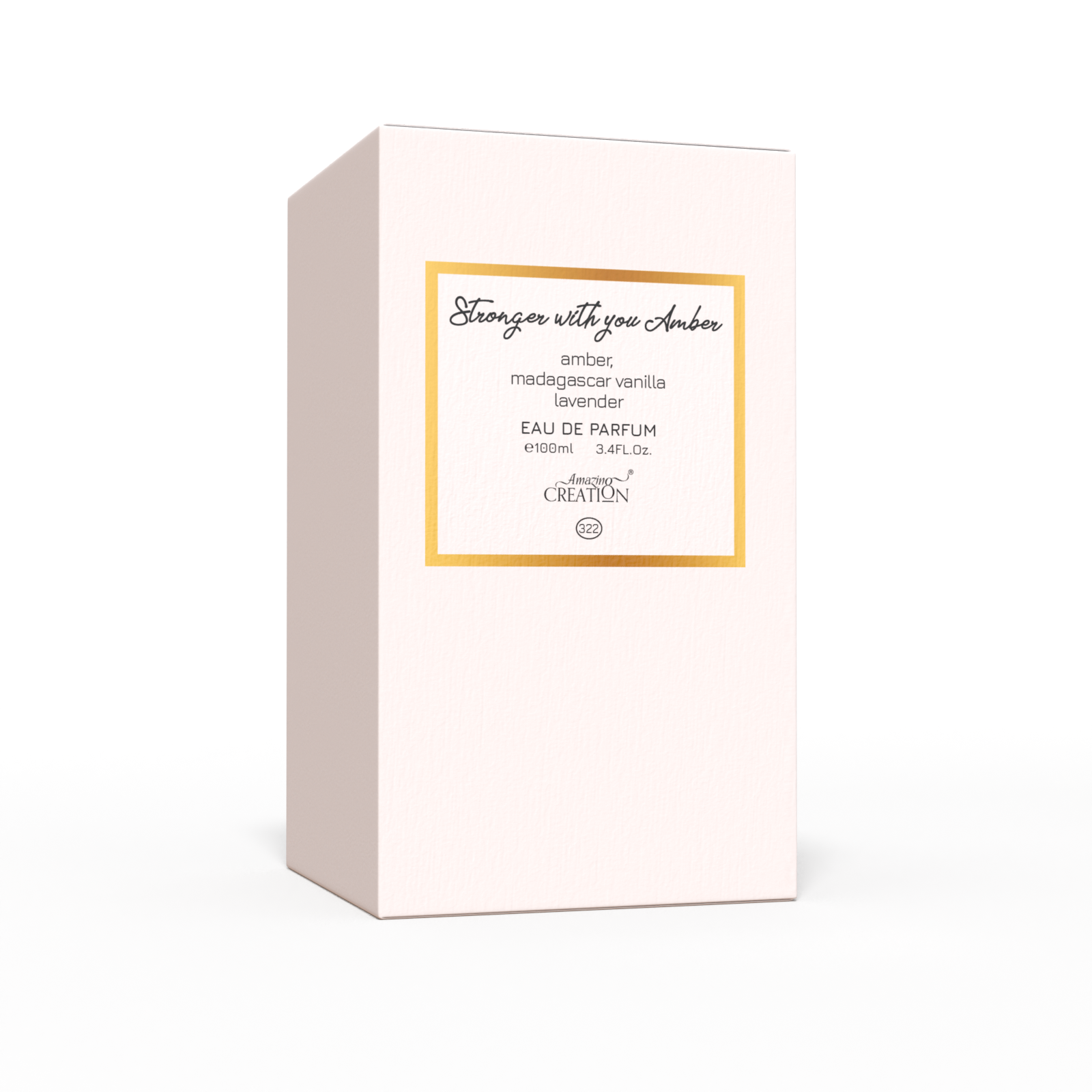 Amazing Creation Stronger With You Amber For Unisex 100ml