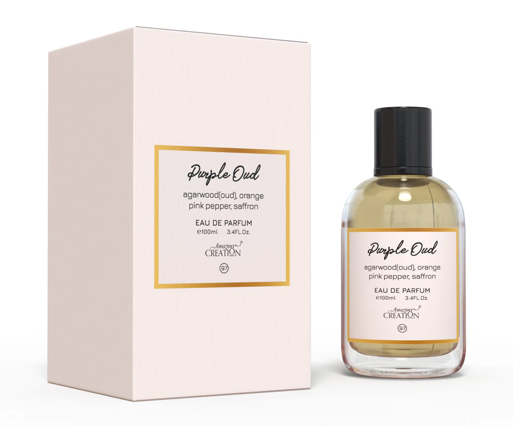 Purple Oud Perfume For Unisex EDP 100ml
