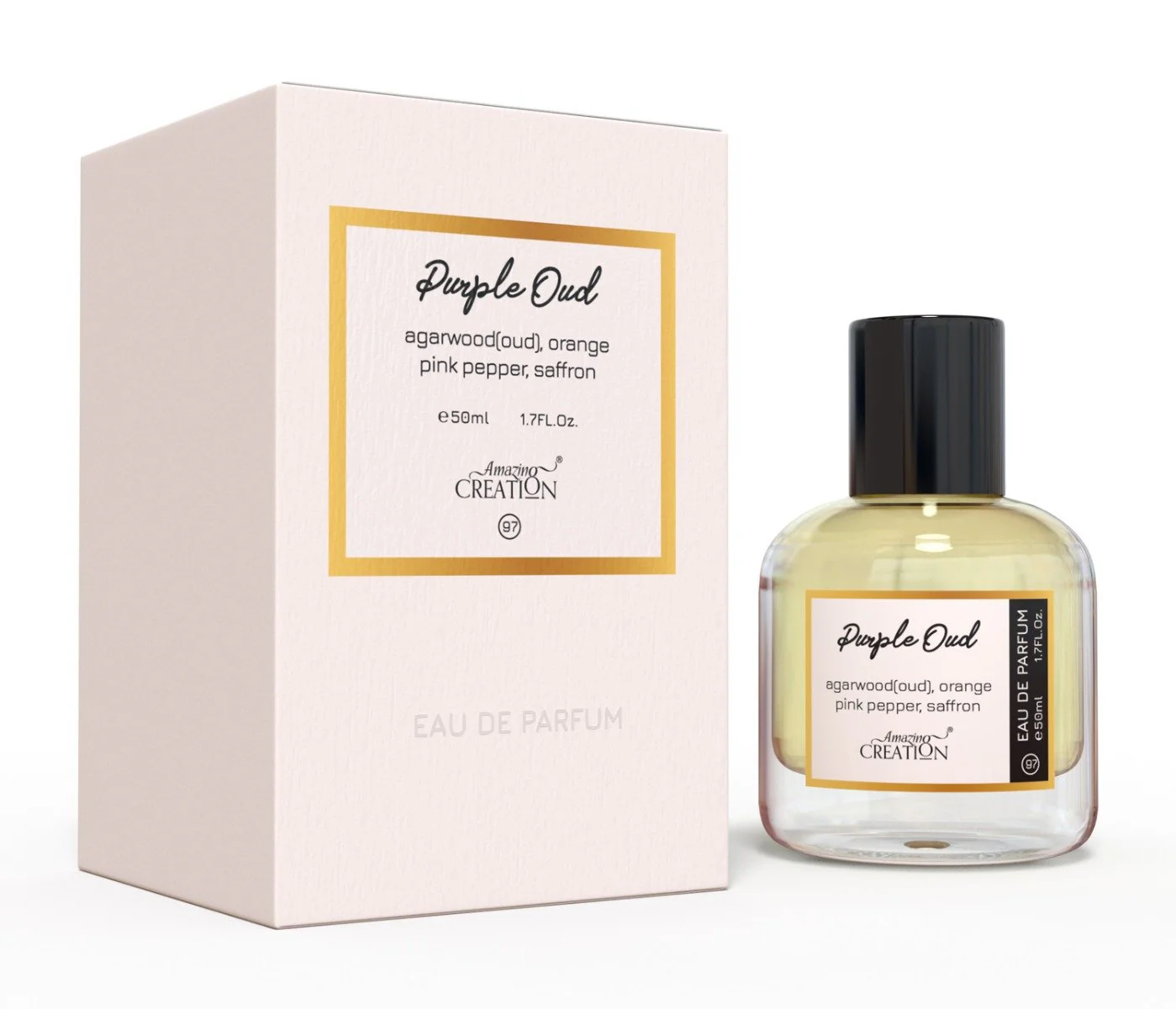 Purple Oud Perfume For Unisex EDP 50ml