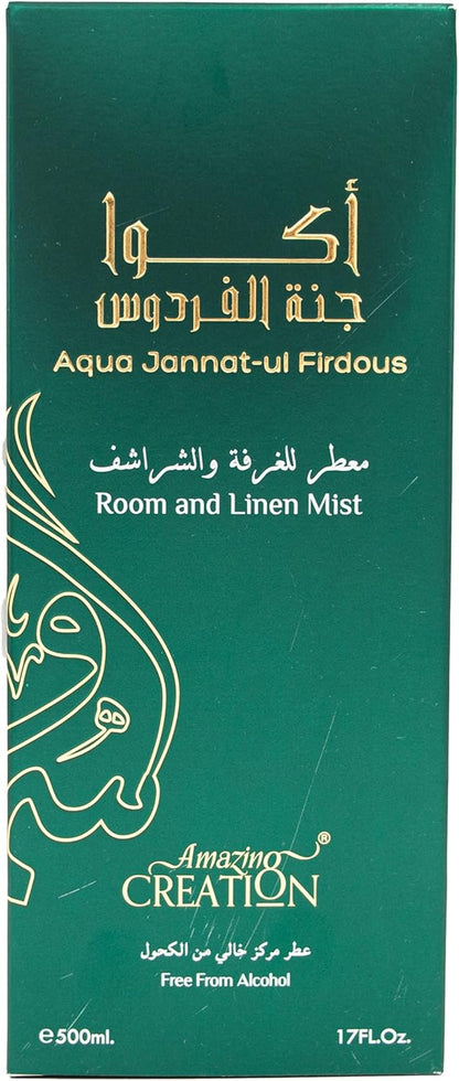 Aqua Jannath Al Firdos Room & Linen Mist Alcohol free 500ml