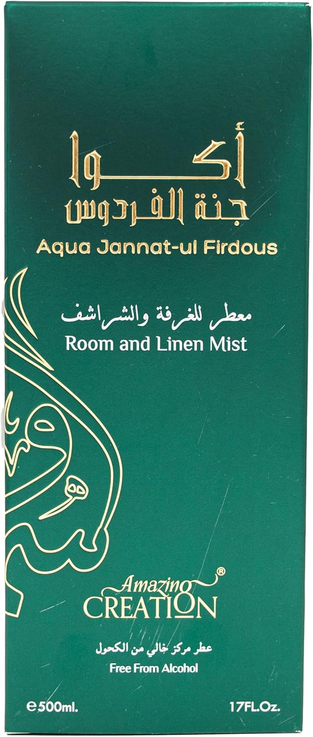 Aqua Jannath Al Firdos Room & Linen Mist Alcohol free 500ml