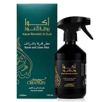 Amazing Creation Aqua Rowdat Al Oud Room And Linen Mist
