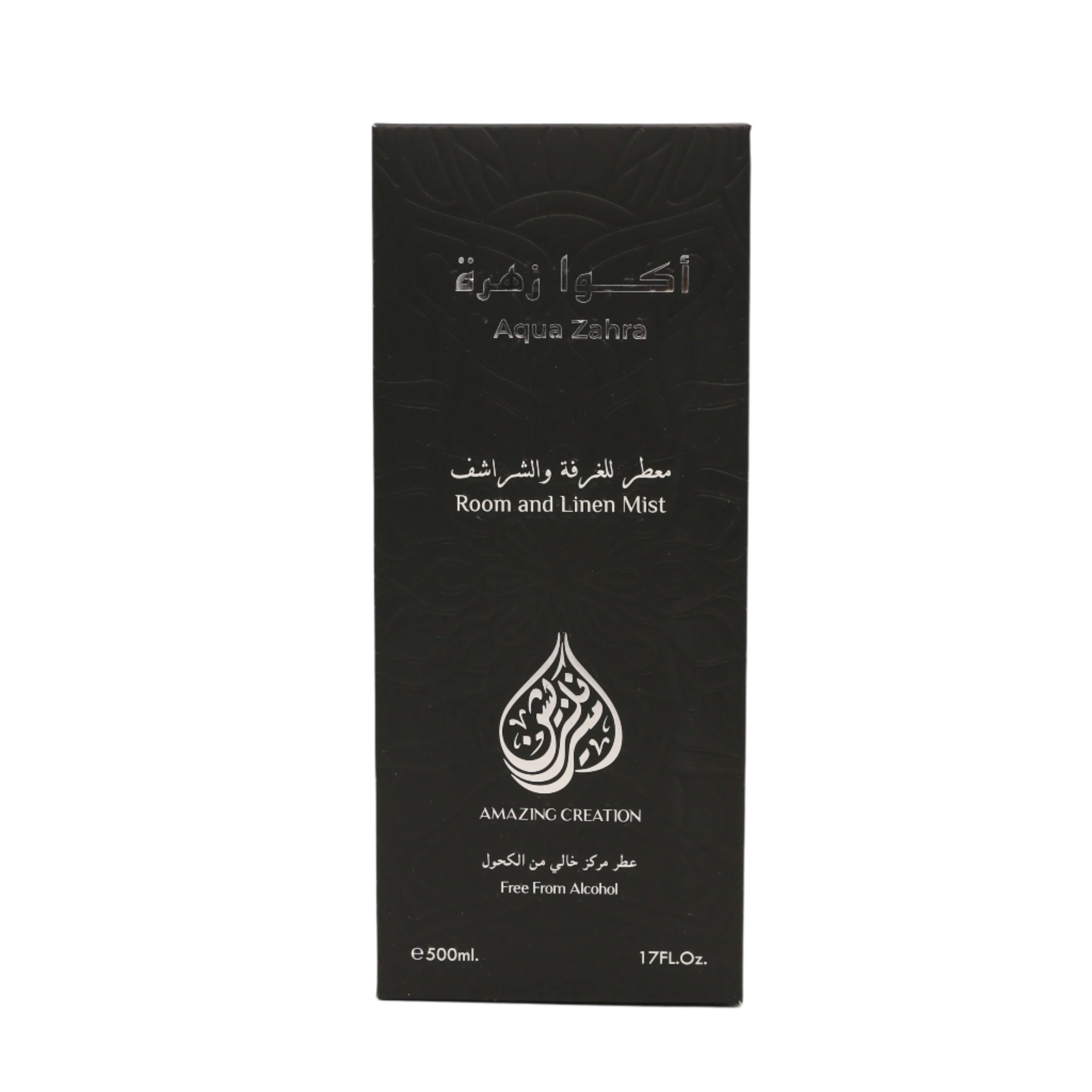 Aqua Zahra Room & Linen Mist Alcohol free 500ml