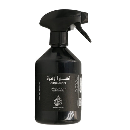 Aqua Zahra Room & Linen Mist Alcohol free 500ml