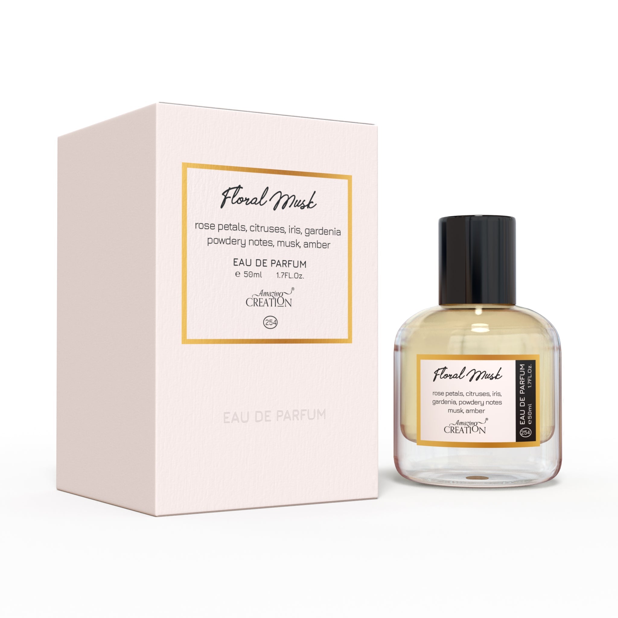 Amazing Creation Floral Musk Eau de Parfum For Unisex 50ml