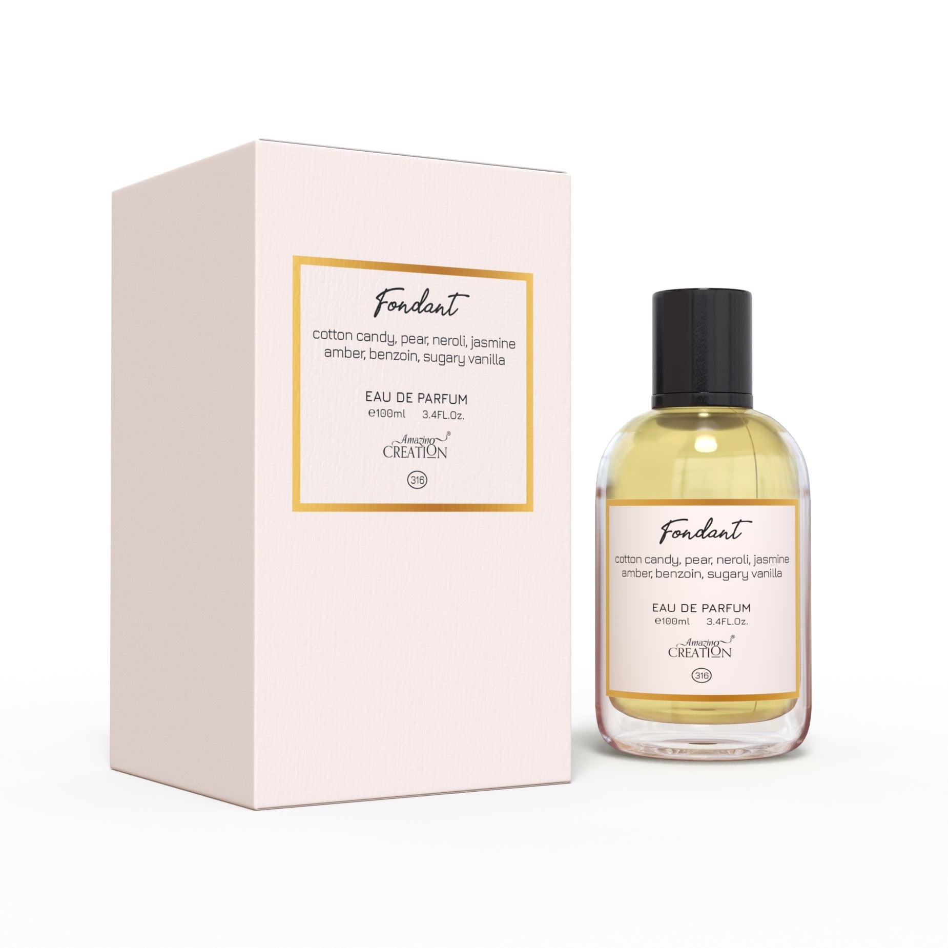 Amazing Creation Fondant EDP For Unisex PFB-316 100ml
