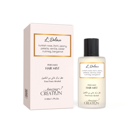 Amazing Creation L' Delina Alcohol Free Hair Mist For Women 50ml

