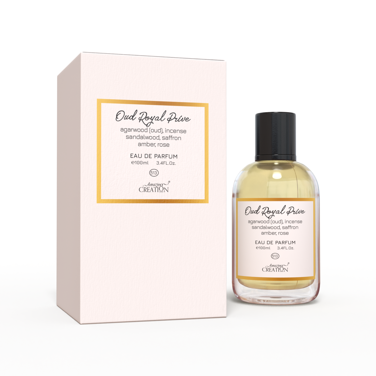 Amazing Creation Oud Royal Prive Perfume For Unisex EDP 100ml PFB-513