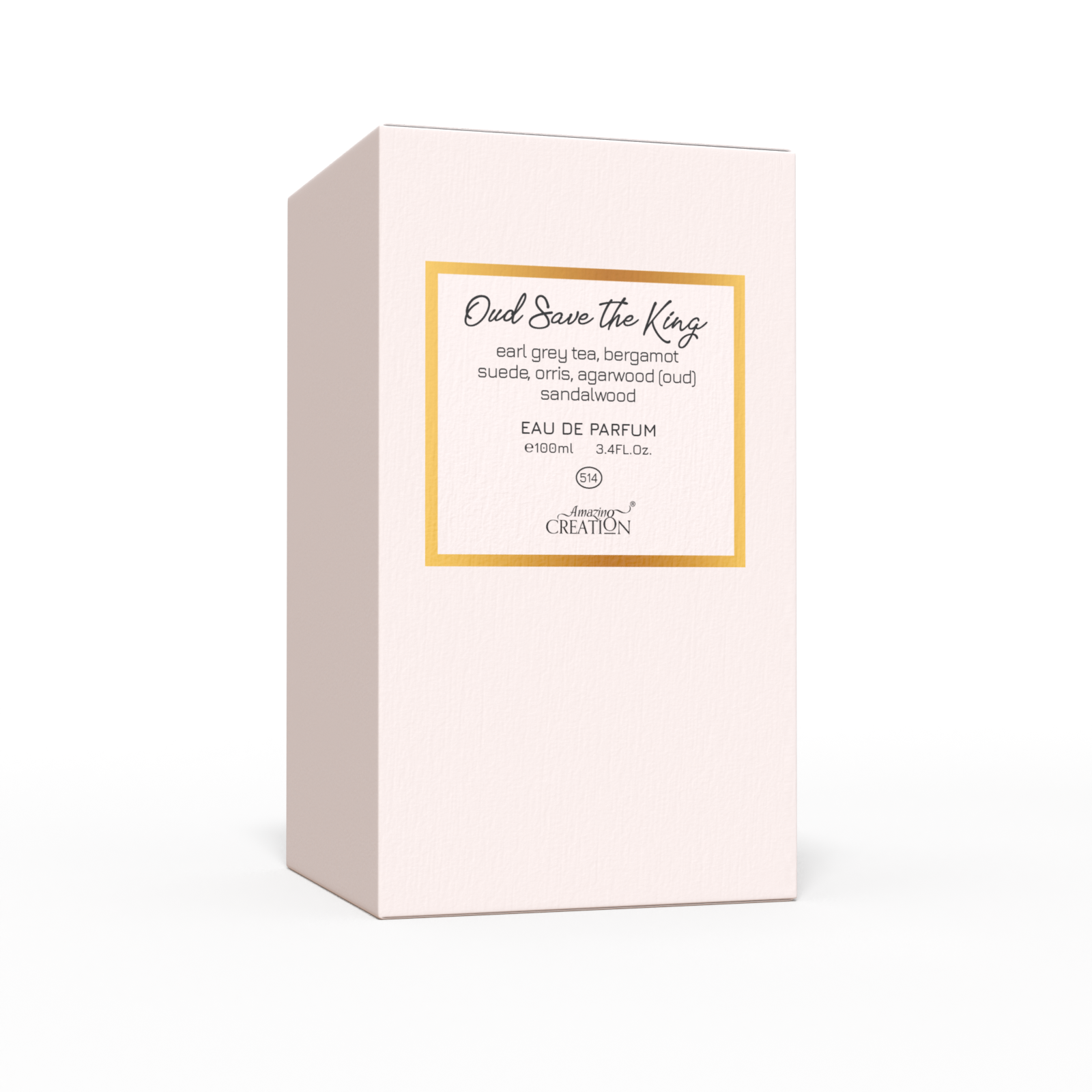 Amazing Creation Oud Save The King Perfume For Unisex EDP 100ml PFB-514