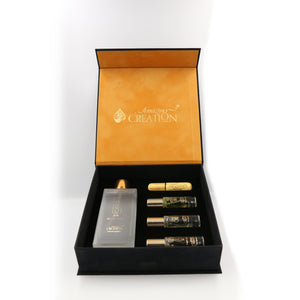 Premium Gift Set (1x120ml, 3x10ml, 1xAtomizer)