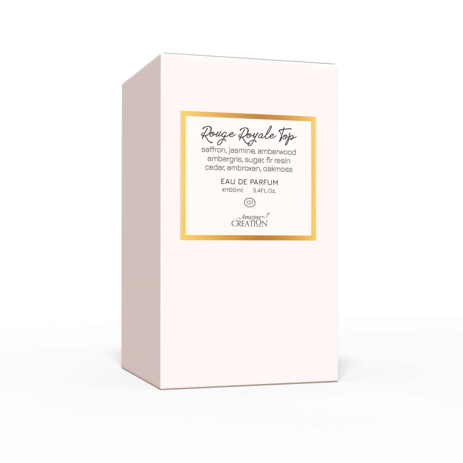 Amazing Creation Rouge Royale TOP Perfume For Unisex EDP 100ml PFB-137
