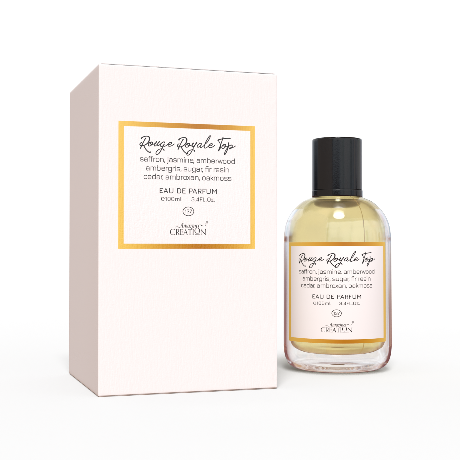 Amazing Creation Rouge Royale TOP Perfume For Unisex EDP 100ml PFB-137
