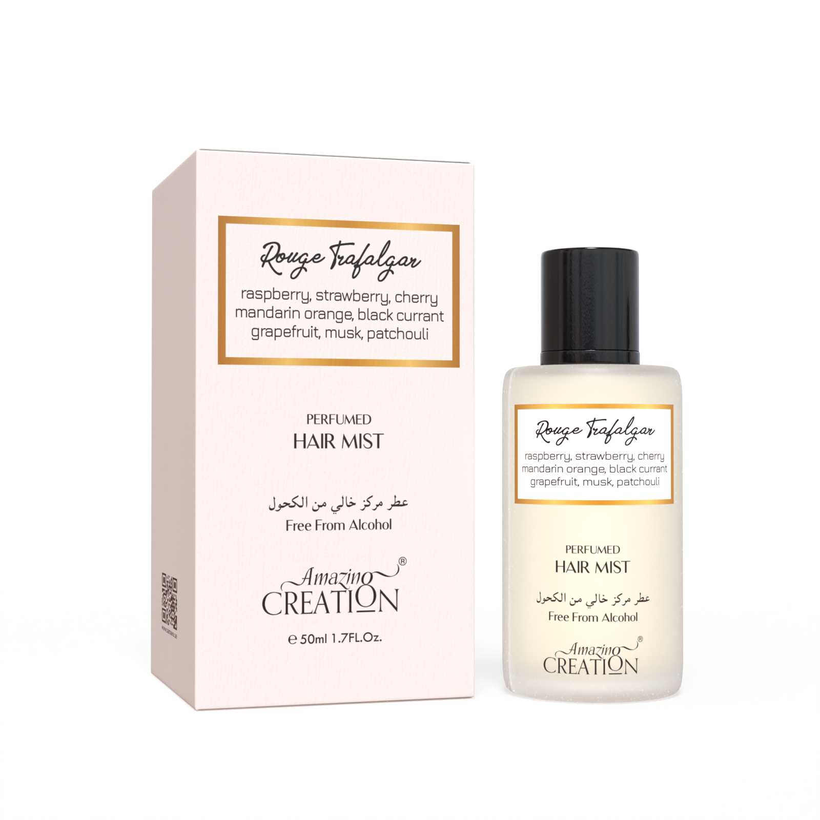 Amazing Creation Rouge Trafalgar Alcohol Free Hair Mist For Women 50ml

