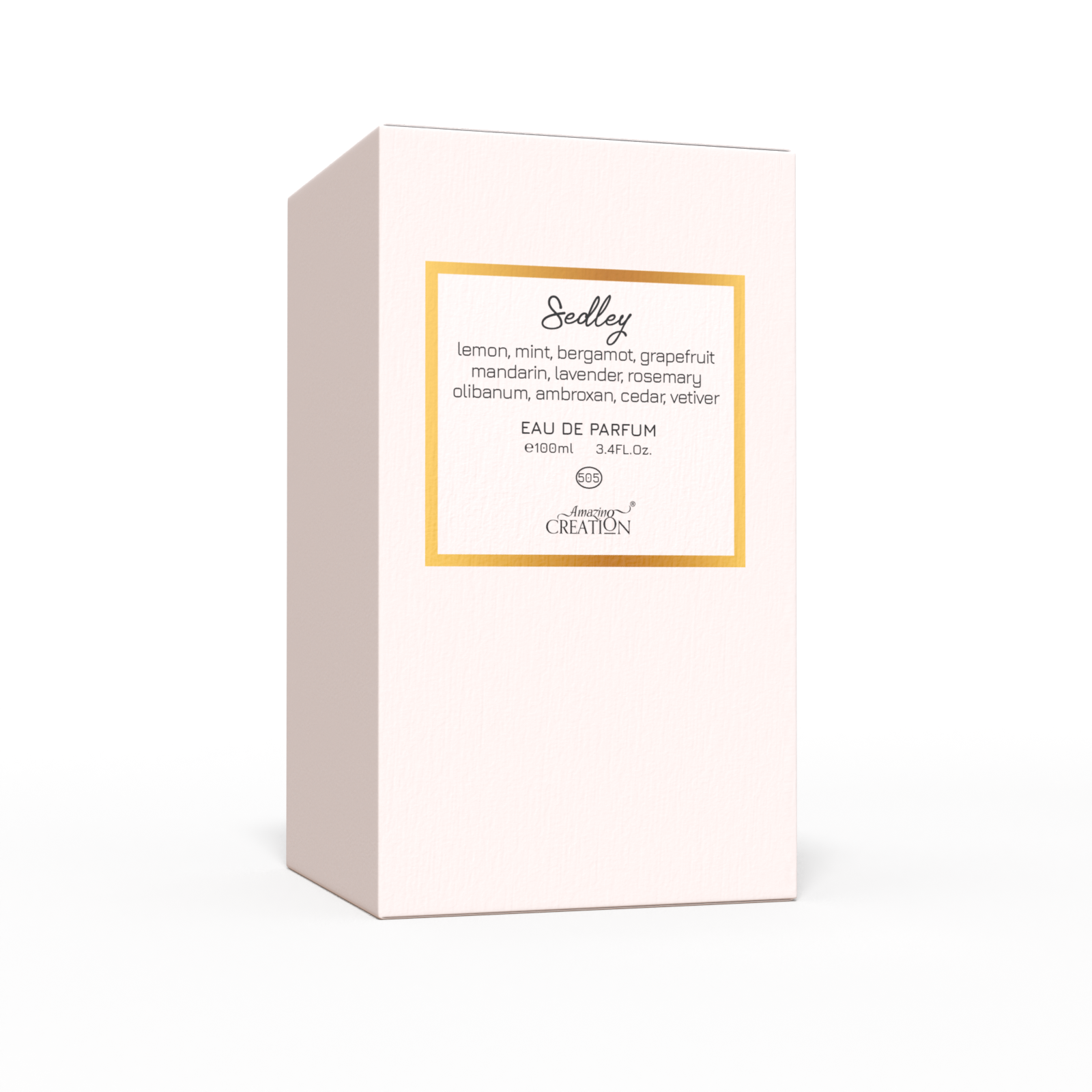 Amazing Creation Sedley Perfume For Unisex EDP 100ml PFB-505
