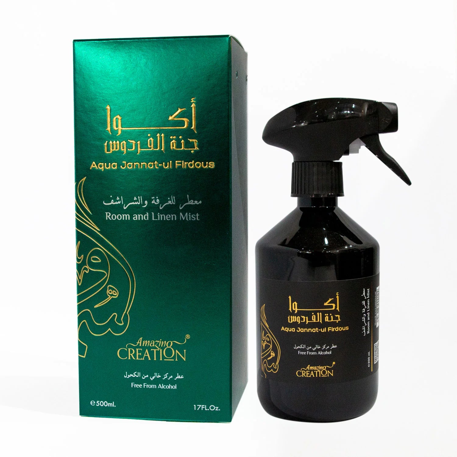 Aqua Jannath Al Firdos Room & Linen Mist Alcohol free 500ml