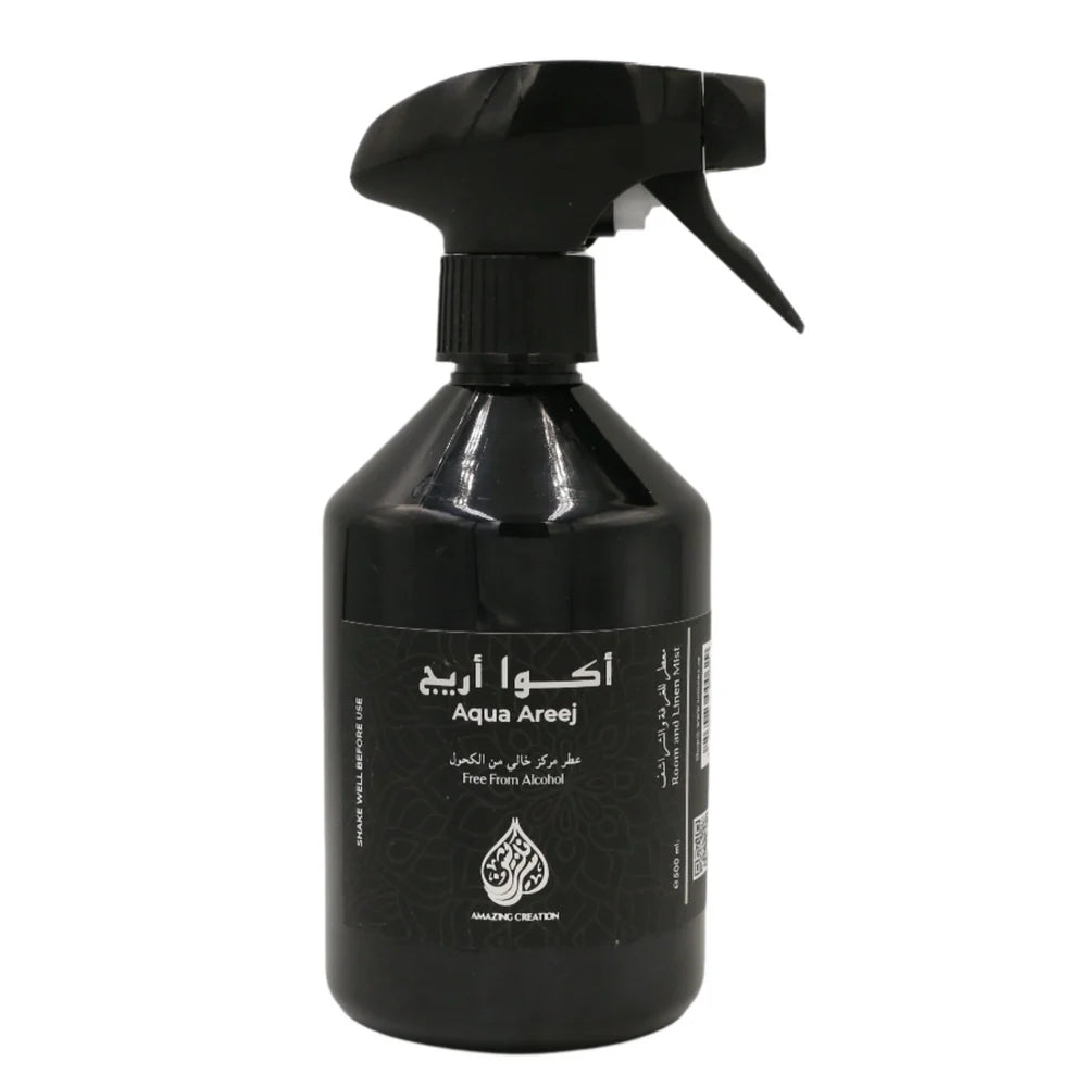 Aqua Areej Room & Linen Mist Alcohol free 500ml