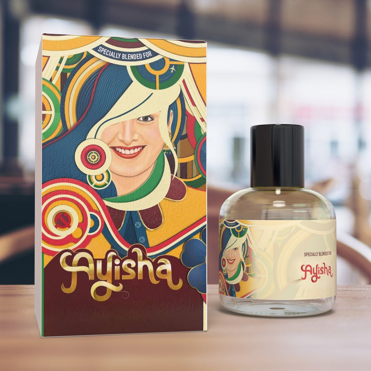 Customized - Personalized Perfume Gift - High Quality Fragrance - For Wedding - Birthday - Valentine - Corporate Events - 50 ml