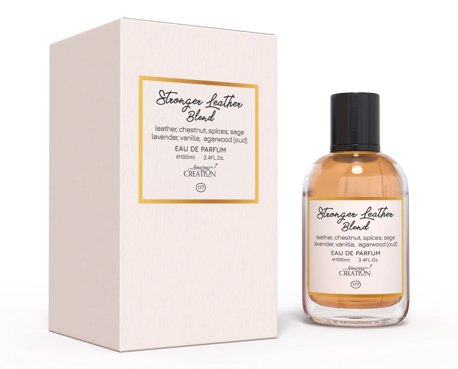 Stronger Leather Blend Perfume For Men EDP 100ml