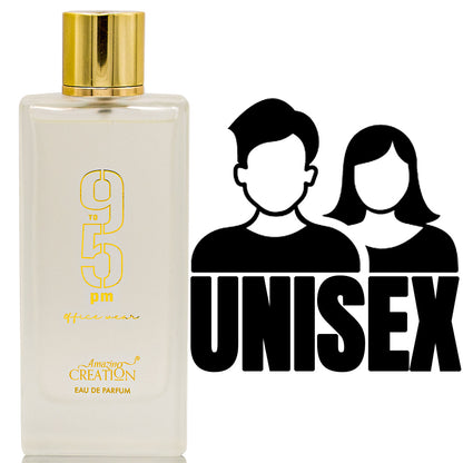 عطر مناسب للعمل من الساعة 9 صباحًا حتى 5 مساءً، مناسب للجنسين، 120 مل