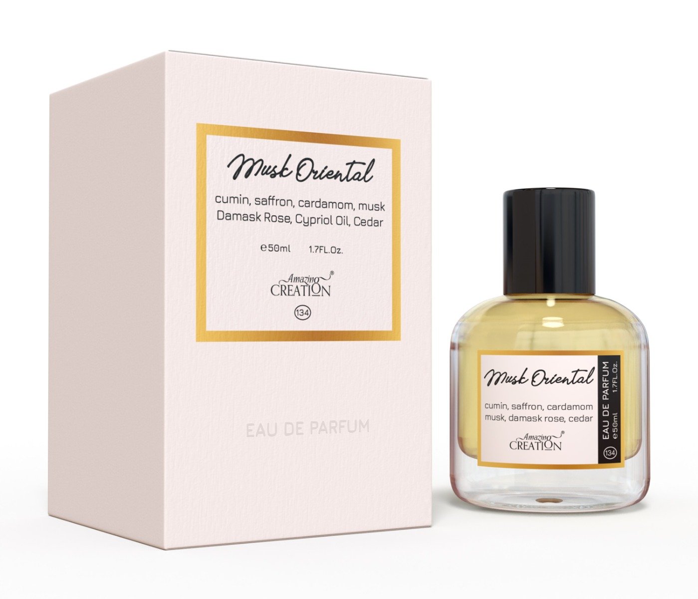 Musk Oriental Perfume For Unisex EDP 50ml
